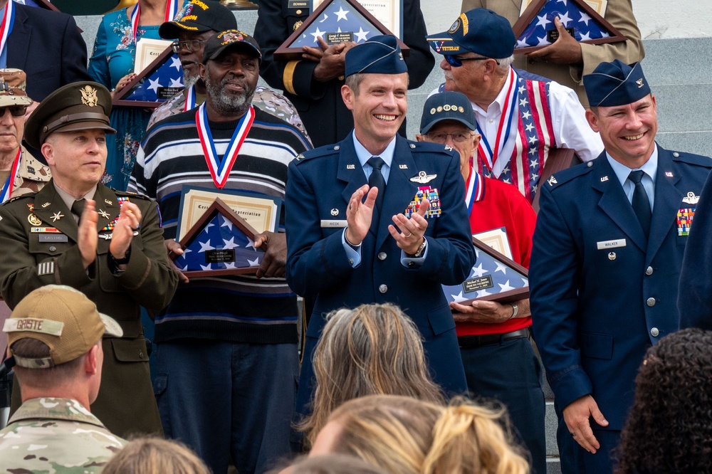 Shaw Air Force Base participates in annual Veterans Day parade