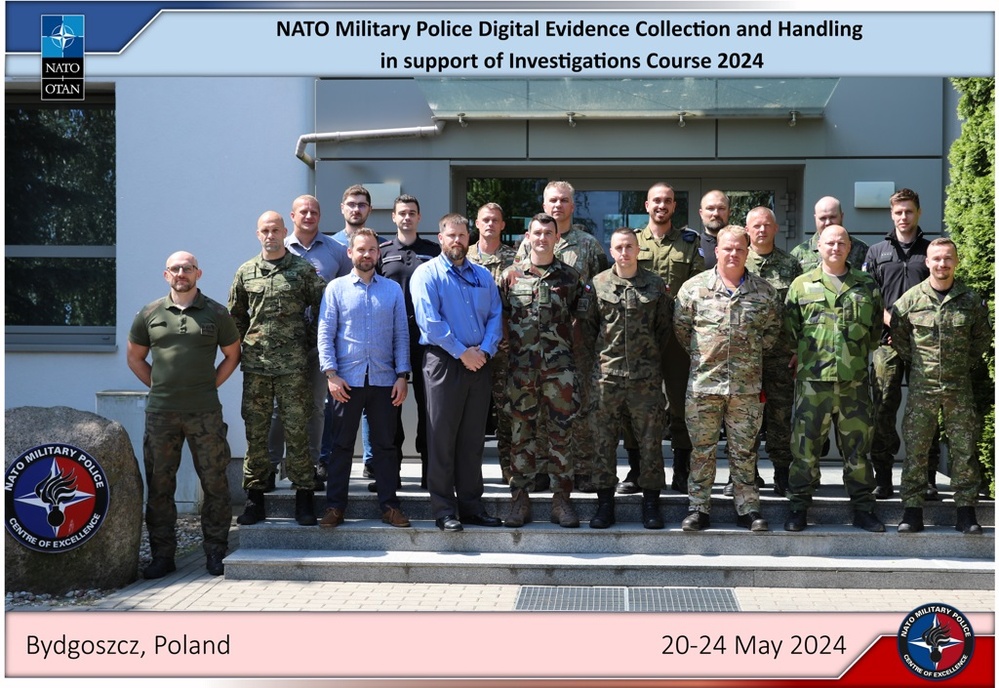 Army CID Cyber Field Office Leads 2nd NATO Digital Evidence Handling and Investigation Course in Poland