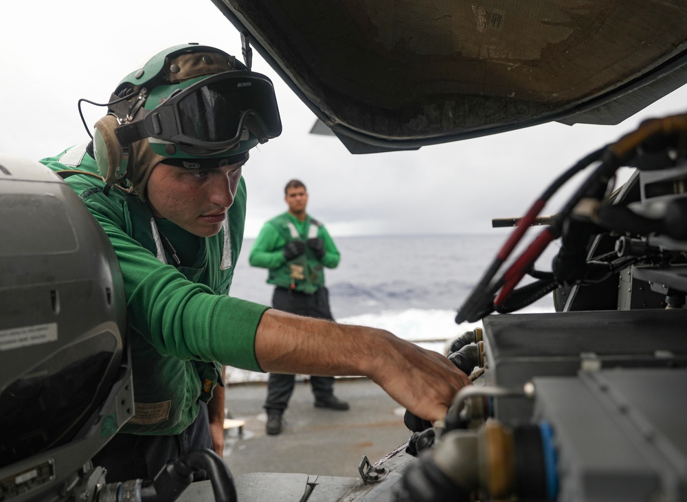 HSM-51 Sailors Conduct Routine Operations While Deployed Aboard USS Dewey (DDG 105)