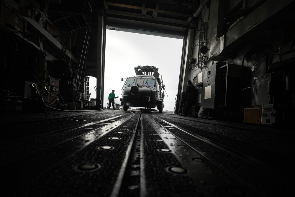 HSM-51 Sailors Conduct Routine Operations While Deployed Aboard USS Dewey (DDG 105)