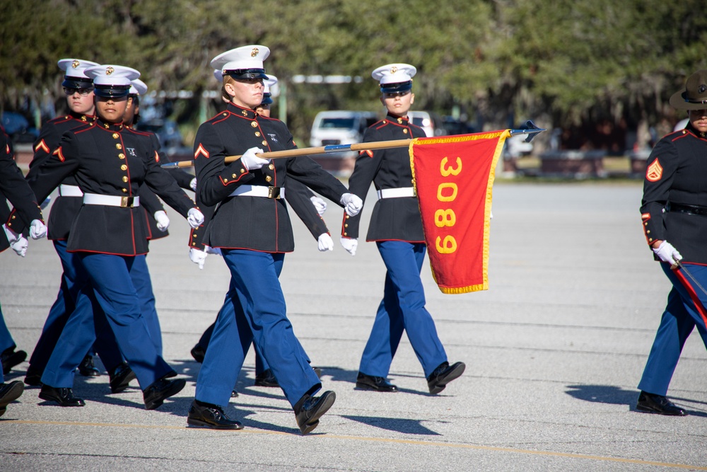 Ponte Vedra native graduates as the honor graduate for platoon 3092, Kilo Company, Marine Corps Recruit Depot Parris Island