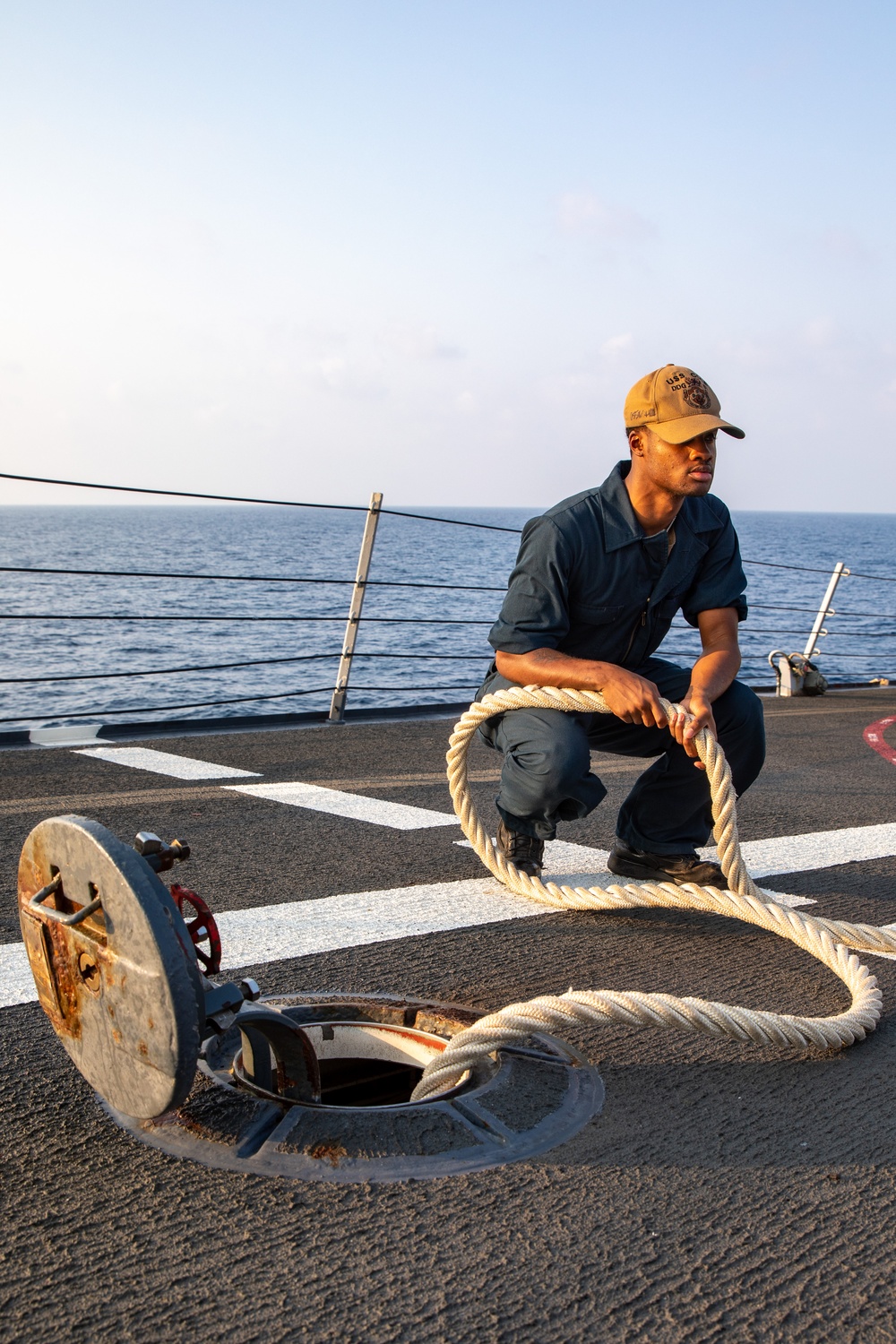 Routine Operations Aboard the USS Cole