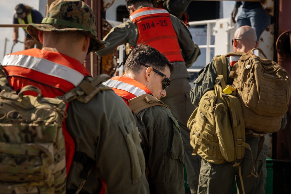 Former Patrol Boat SEA DOG makes its way to Bombing Target - 9