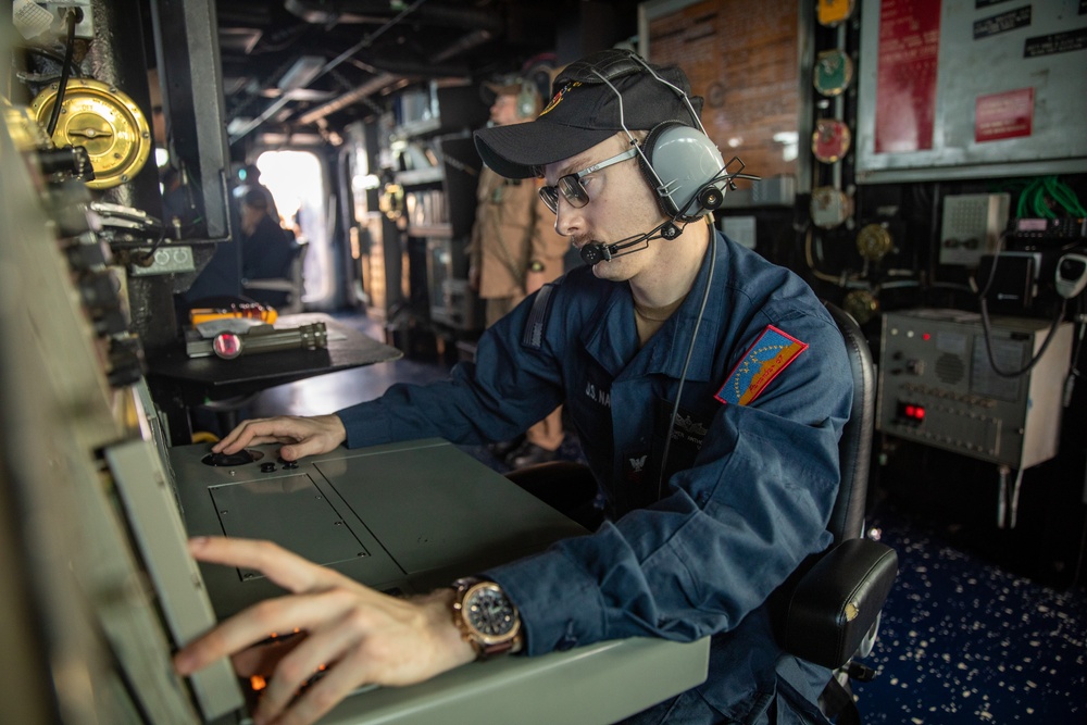 Routine Operations Aboard the USS Cole