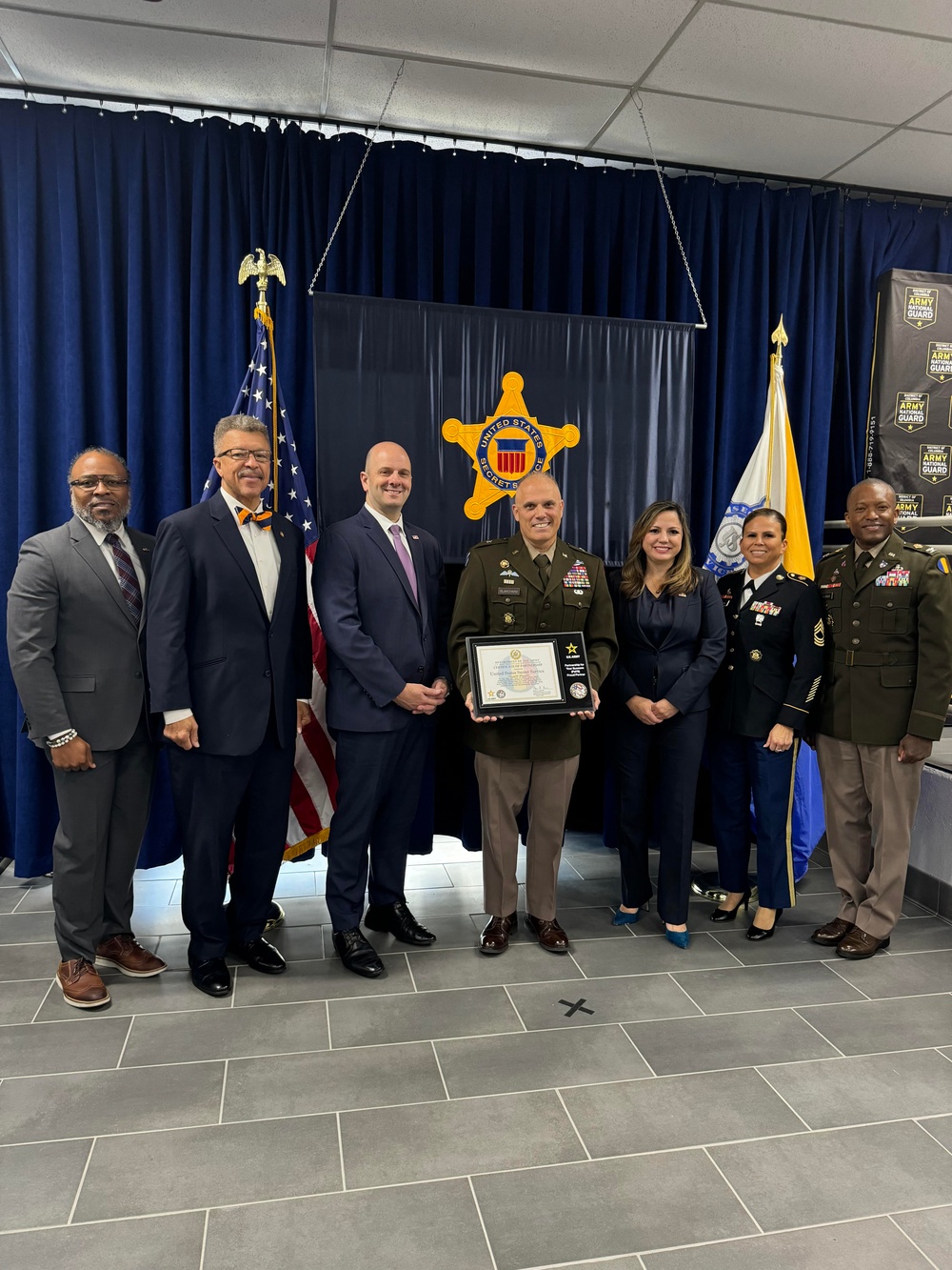 D.C. Army National Guard and U.S. Secret Service PaYS signing Ceremony