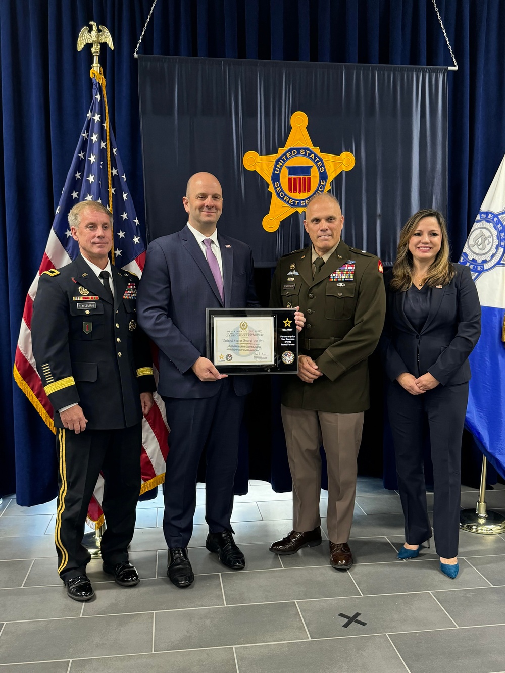 DC Army National Guard and U.S. Secret Service PaYS signing Ceremony