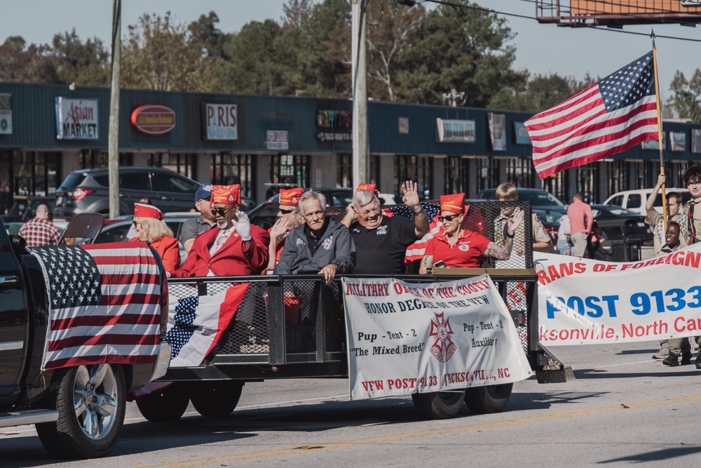 2024 Onslow County Veterans Day Parade