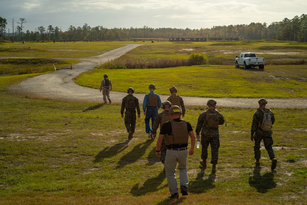 Matthew Modine Visits Infantry Training Battalion