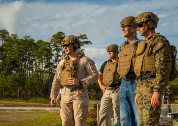 Matthew Modine Visits Infantry Training Battalion