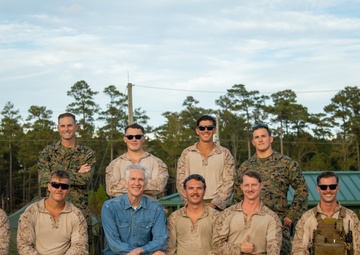 Matthew Modine Visits Infantry Training Battalion