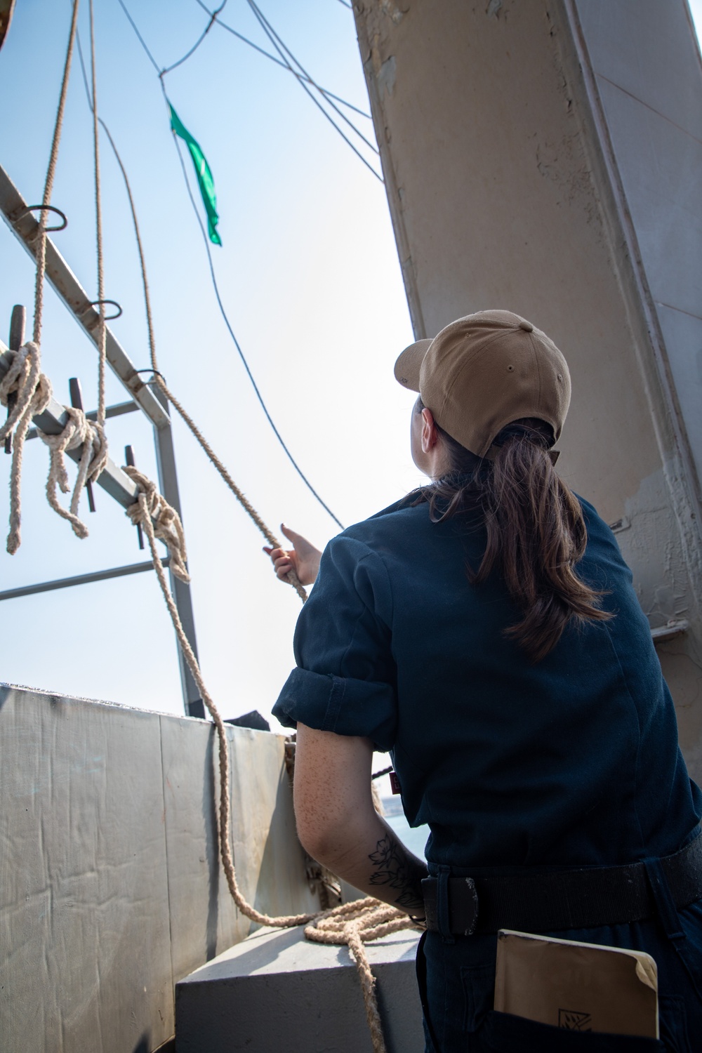 Routine Operations Aboard the USS Cole