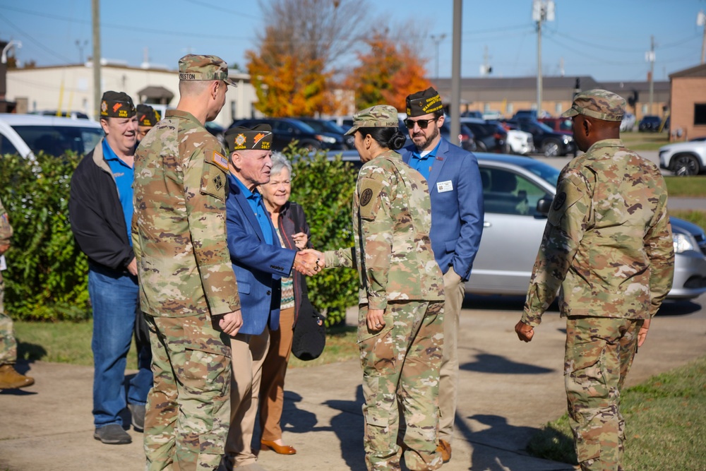 VFW Chief Visits BACH