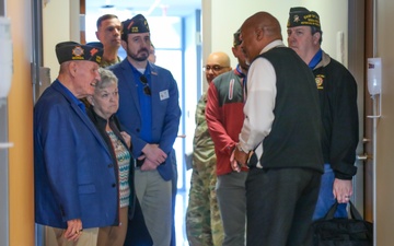 VFW Chief Visits BACH