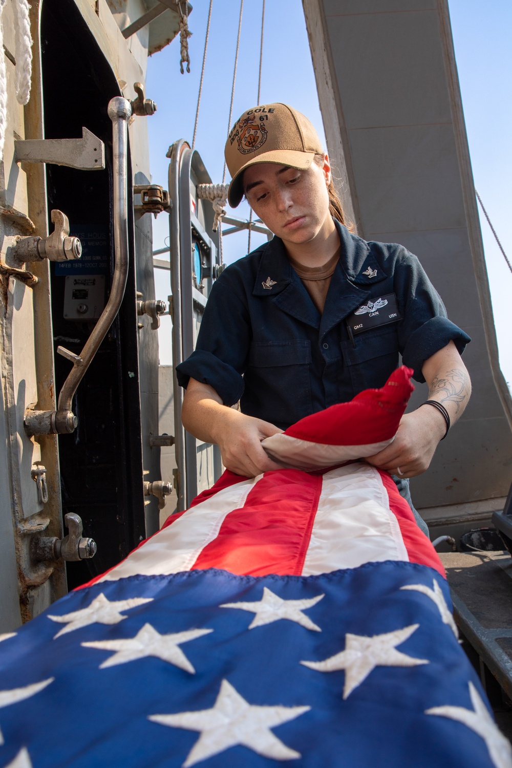 Routine Operations Aboard the USS Cole