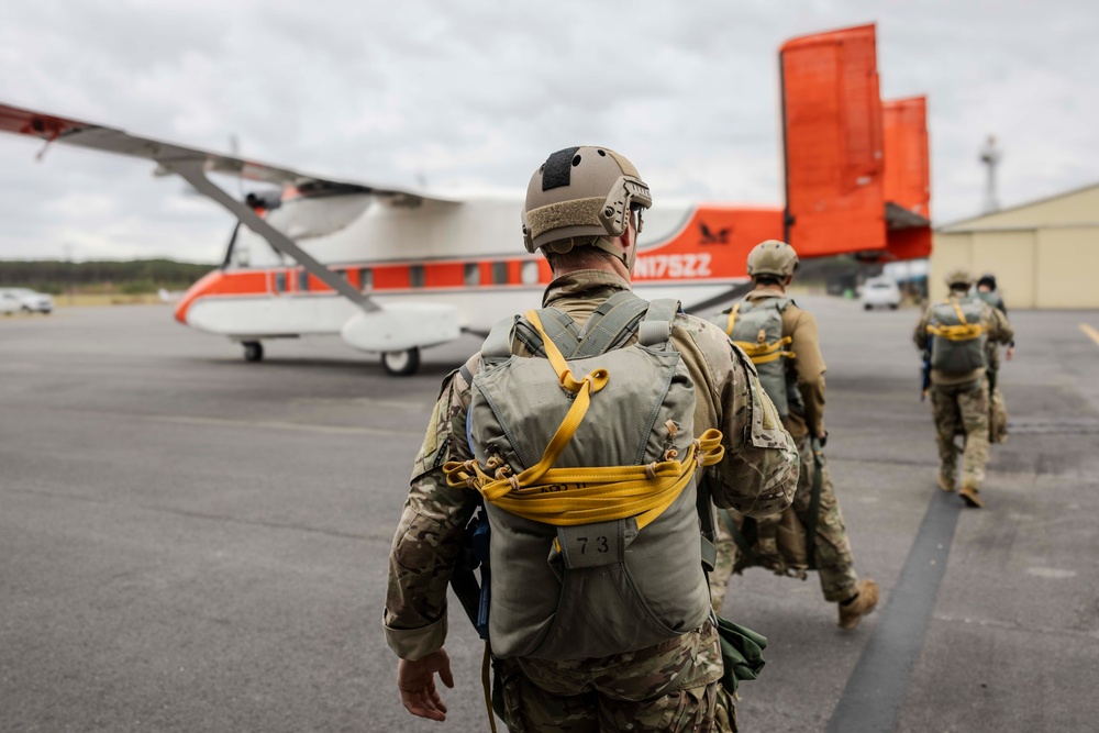 EOD Static Line and Free Fall Training