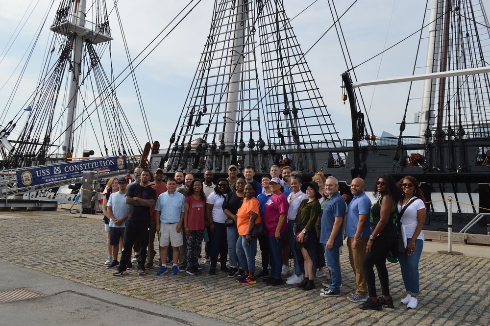 Keystones learn defense acquisition history, tour USS Constitution