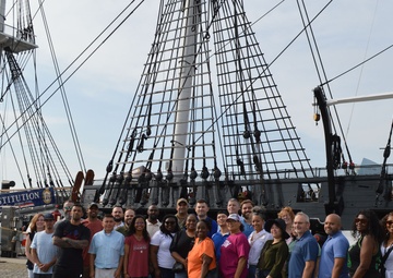 Keystones learn defense acquisition history, tour USS Constitution