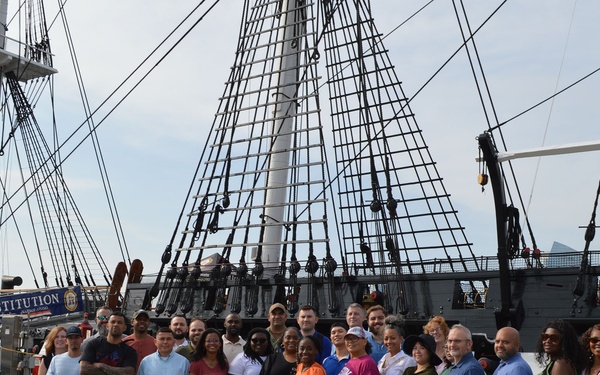 Keystones learn defense acquisition history, tour USS Constitution