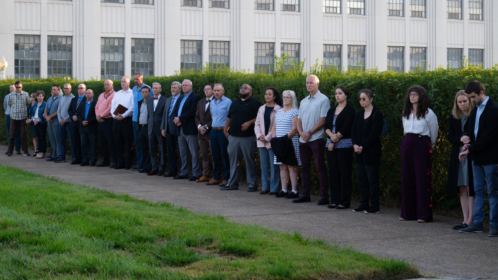William “Bill” Pressly Flag Raising Ceremony