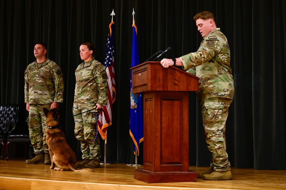 MWD Mirco retires after 7 years of service