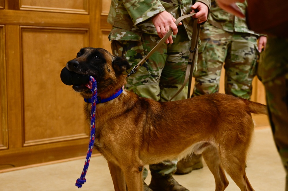 MWD Mirco retires after 7 years of service