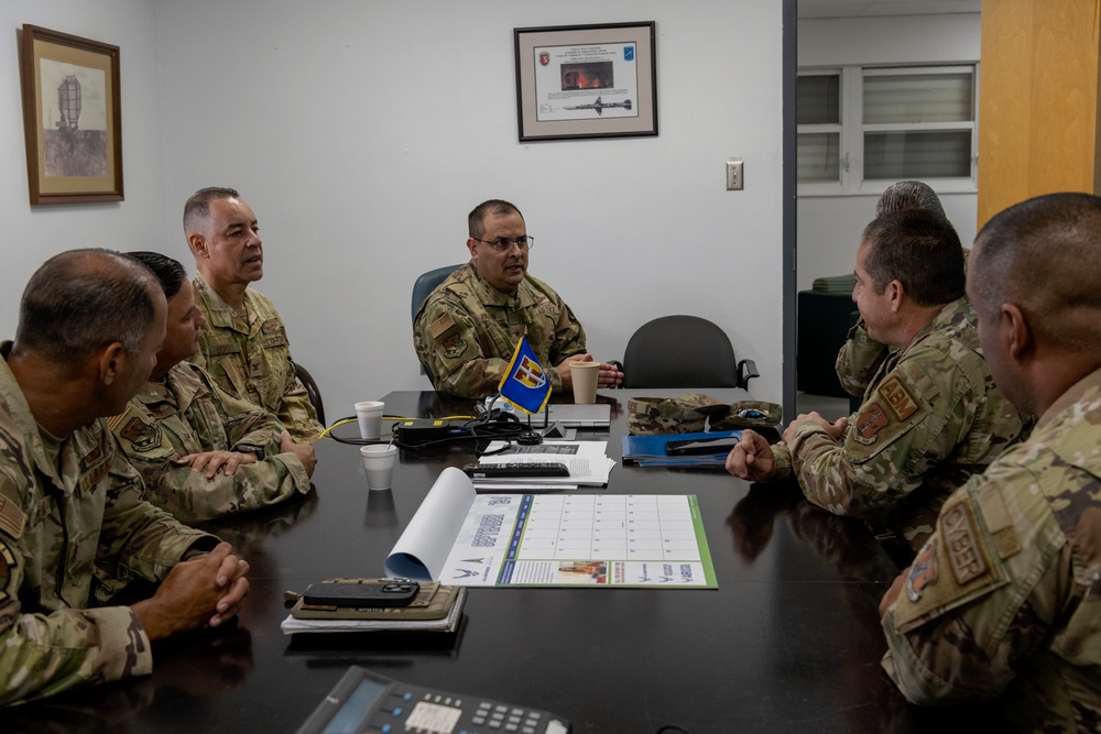 ATAG Visit to 141st ACS for Deployment Briefing