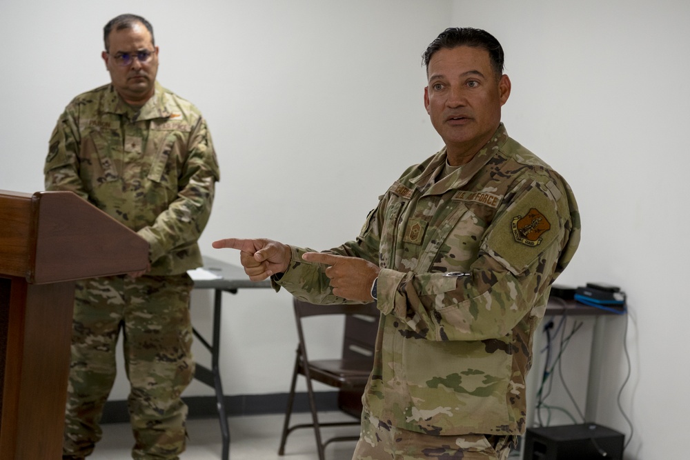 ATAG Visit to 141st ACS for Deployment Briefing