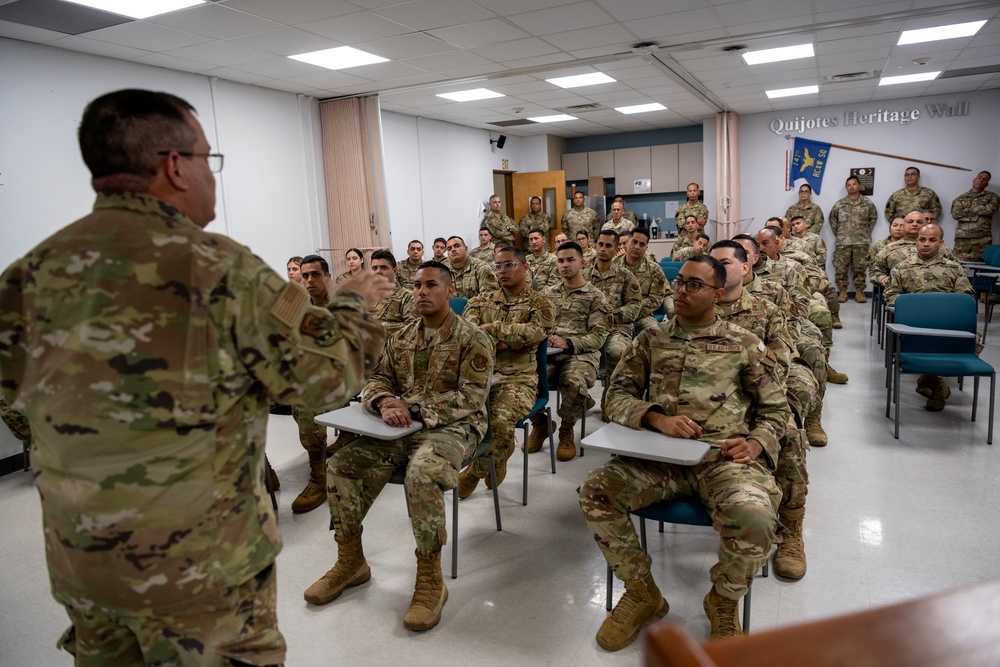 ATAG Visit to 141st ACS for Deployment Briefing