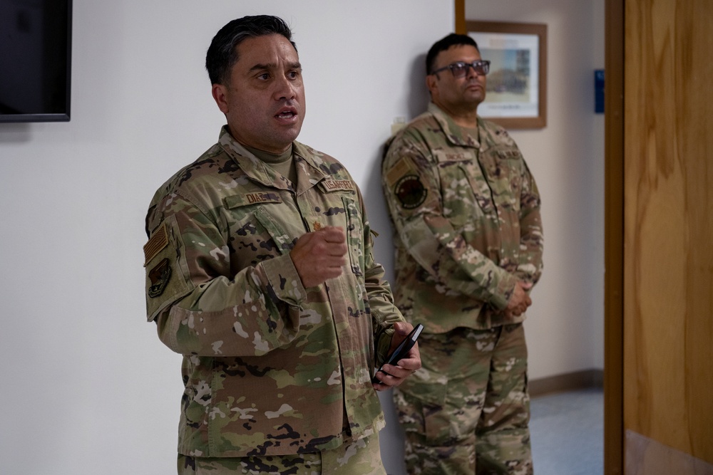 ATAG Visit to 141st ACS for Deployment Briefing