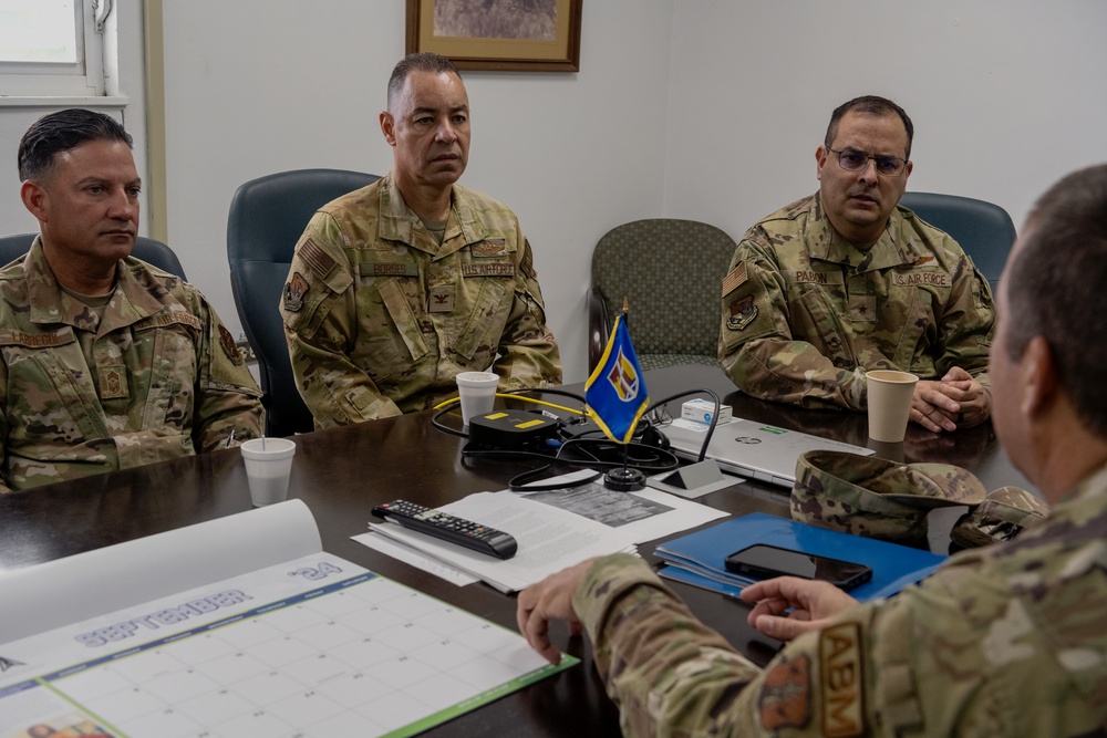 ATAG Visit to 141st ACS for Deployment Briefing