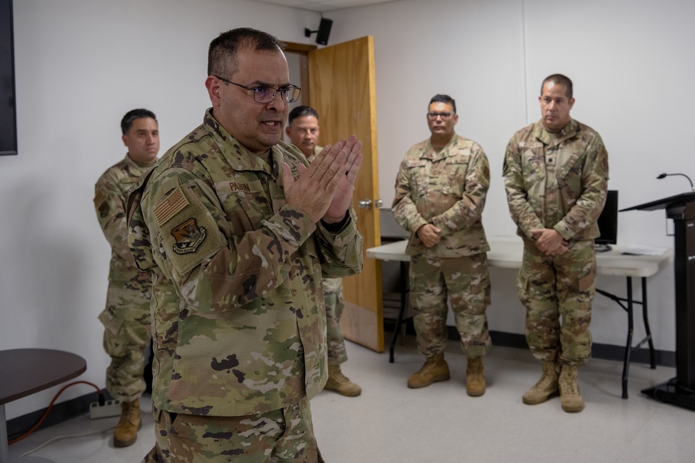 ATAG Visit to 141st ACS for Deployment Briefing