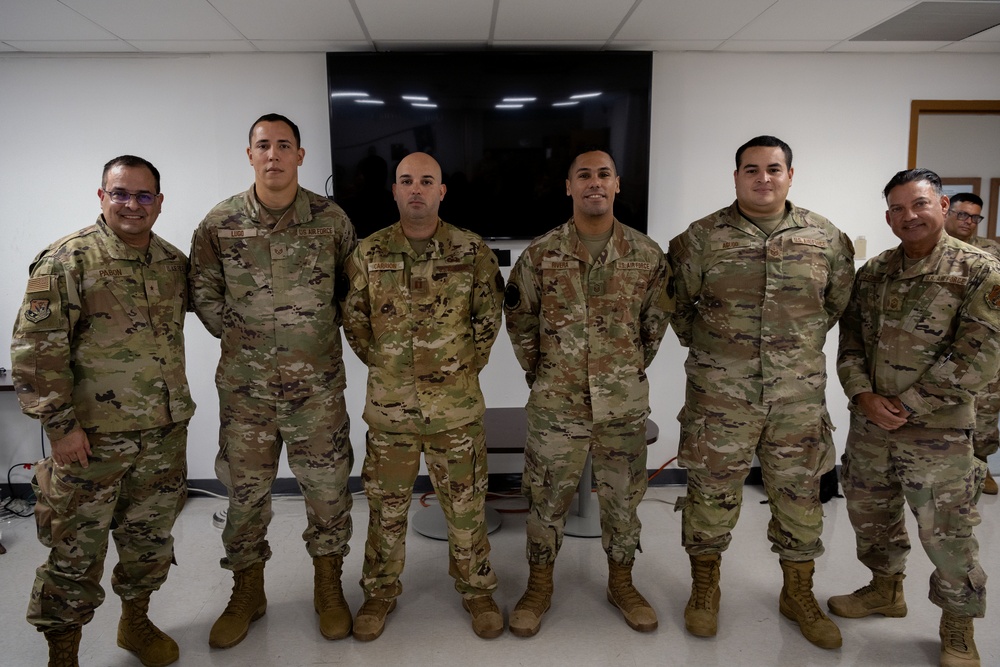 ATAG Visit to 141st ACS for Deployment Briefing