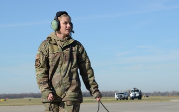 KC-135 Crew Chief Sydney Fickbohm