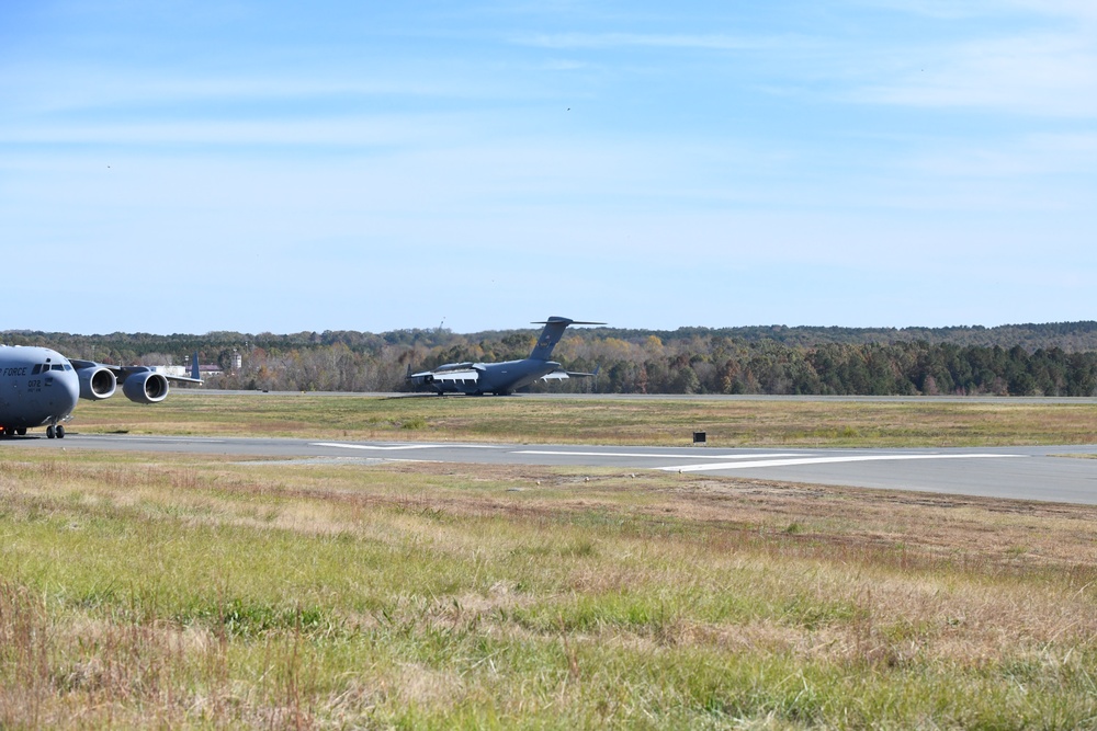 North Carolina Air National Guard Executes Inspection