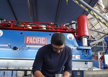 Castle High School students visit Pearl Harbor Naval Shipyard