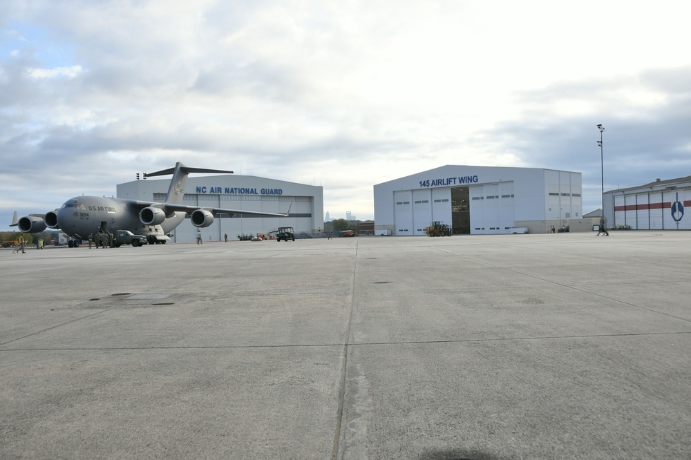 North Carolina Air National Guard Executes Inspection