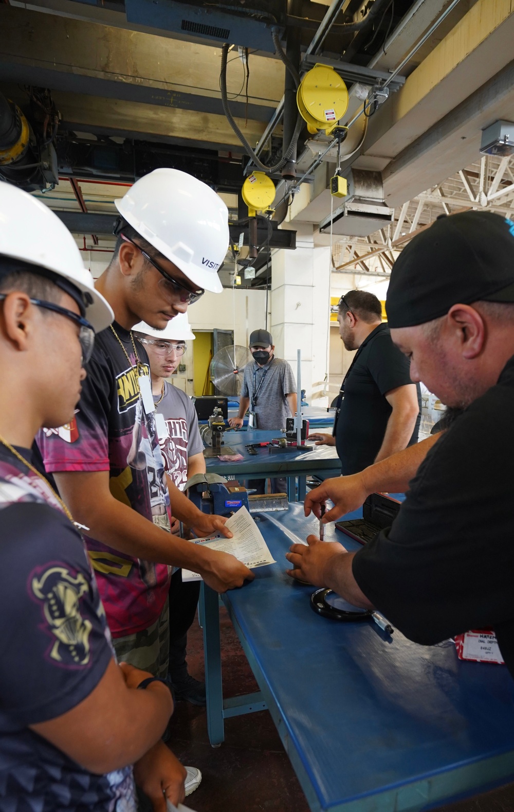 Castle High School students visit Pearl Harbor Naval Shipyard