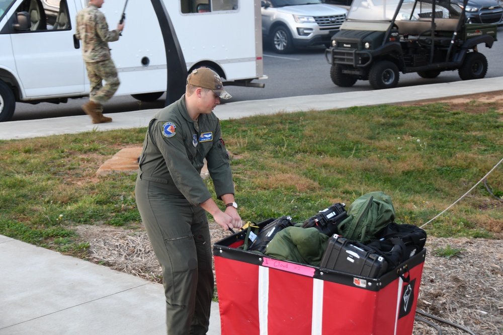 North Carolina Air National Guard Executes Inspection