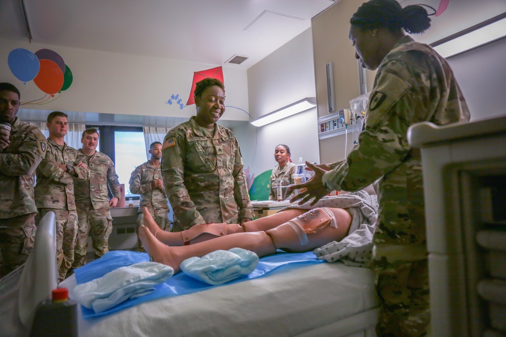 BACH Hosts 531st Field Hospital for Skills Fair