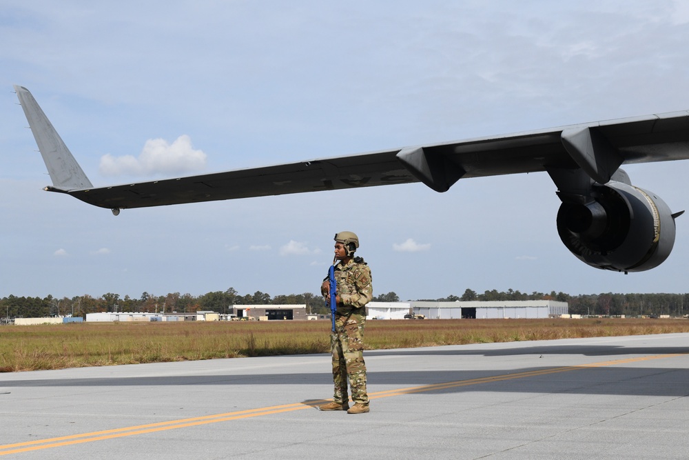 North Carolina Air National Guard Executes Inspection