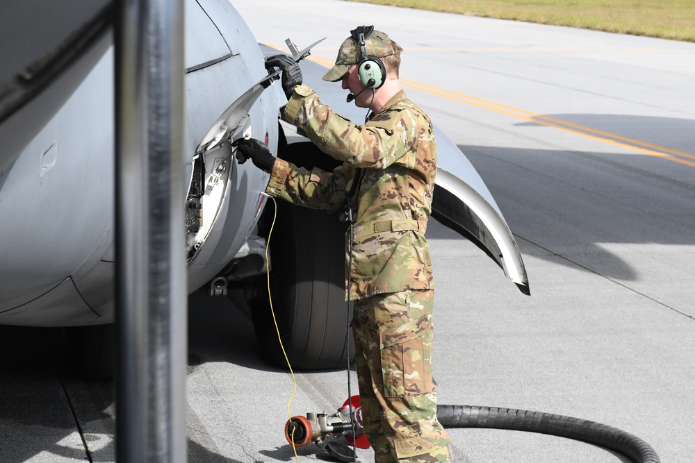 North Carolina Air National Guard Executes Inspection