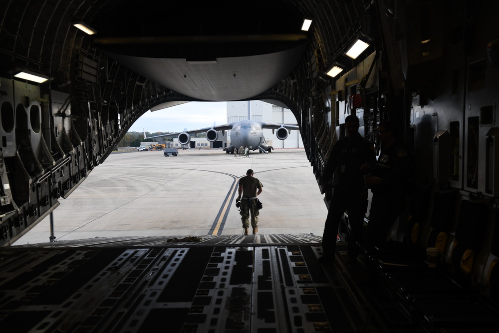 North Carolina Air National Guard Executes Inspection