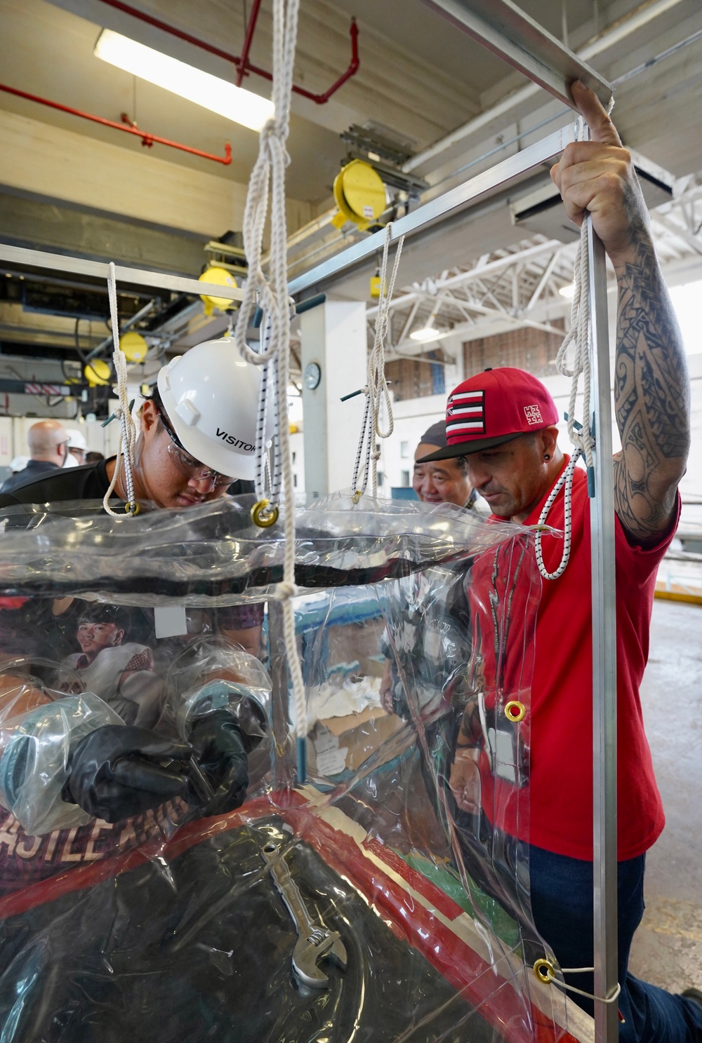 Castle High School students visit Pearl Harbor Naval Shipyard