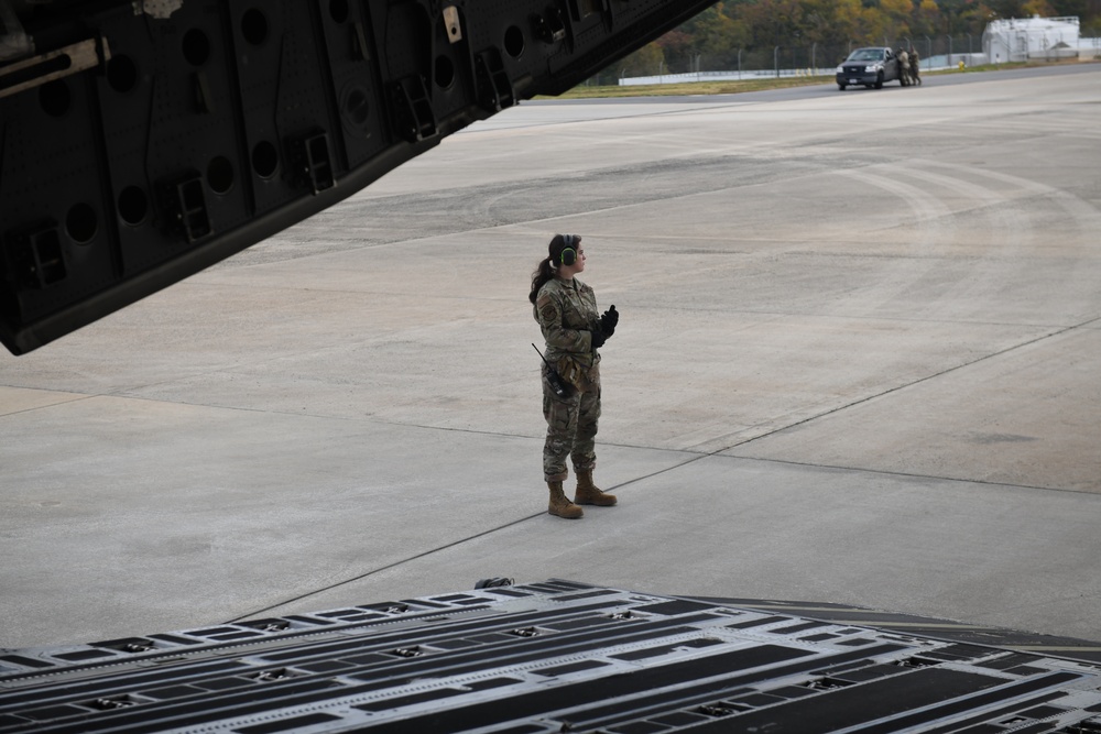 North Carolina Air National Guard Executes Inspection