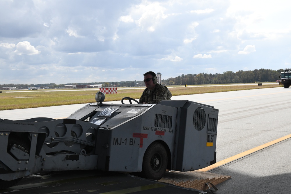 North Carolina Air National Guard Executes Inspection