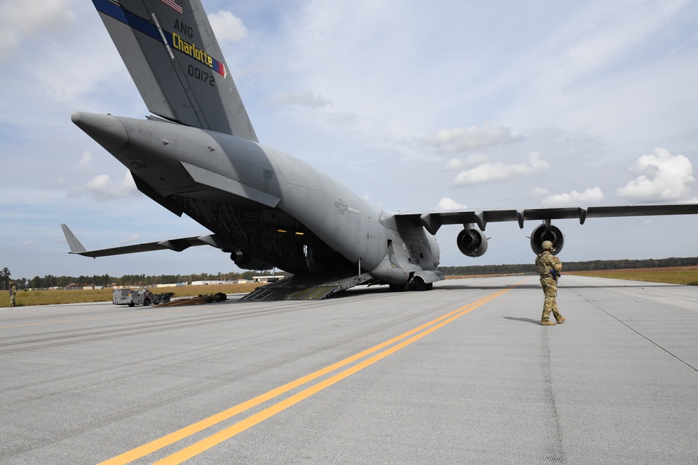 North Carolina Air National Guard Executes Inspection