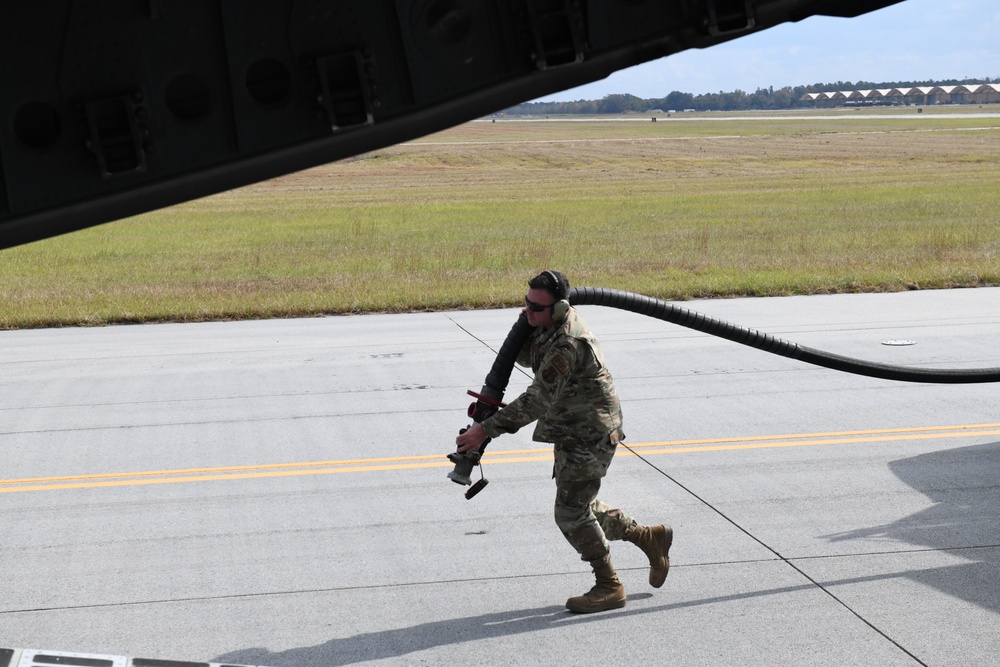 North Carolina Air National Guard Executes Inspection