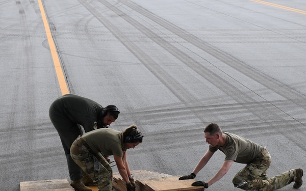 North Carolina Air National Guard Executes Inspection