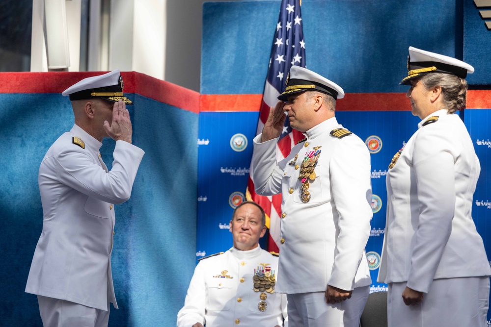 Capt. Chandra Newman Assumes Command of NAS Pensacola