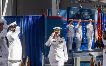 Capt. Chandra Newman Assumes Command of NAS Pensacola